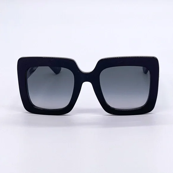 NEW GUCCI GG0328S 001 SQUARE WOMEN SUNGLASSES GUCCI NEW COLLECTION EYEWEAR - Picture 4 of 12